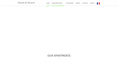Desktop Screenshot of manoirdemoncan.com